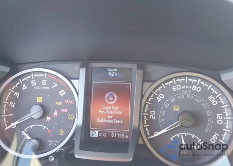 2022 Toyota Tacoma Trd Sport z USA, uszkodzony, nr VIN 3TMCZ5AN2NM453888